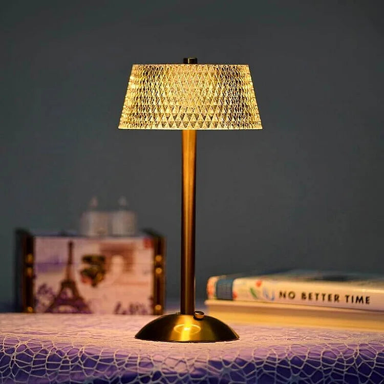 LumiCrystal – Draadloze Tafellamp