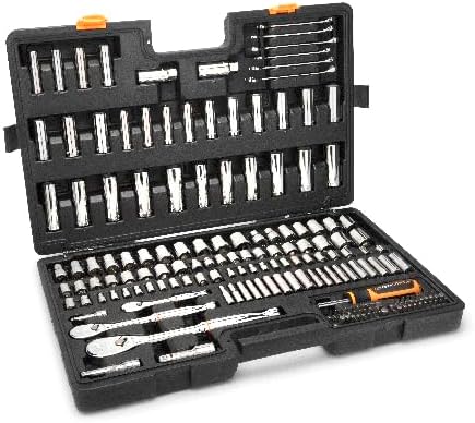 GEARWRENCH 185 Piece Mechanics Hand Tool Set - 1/4