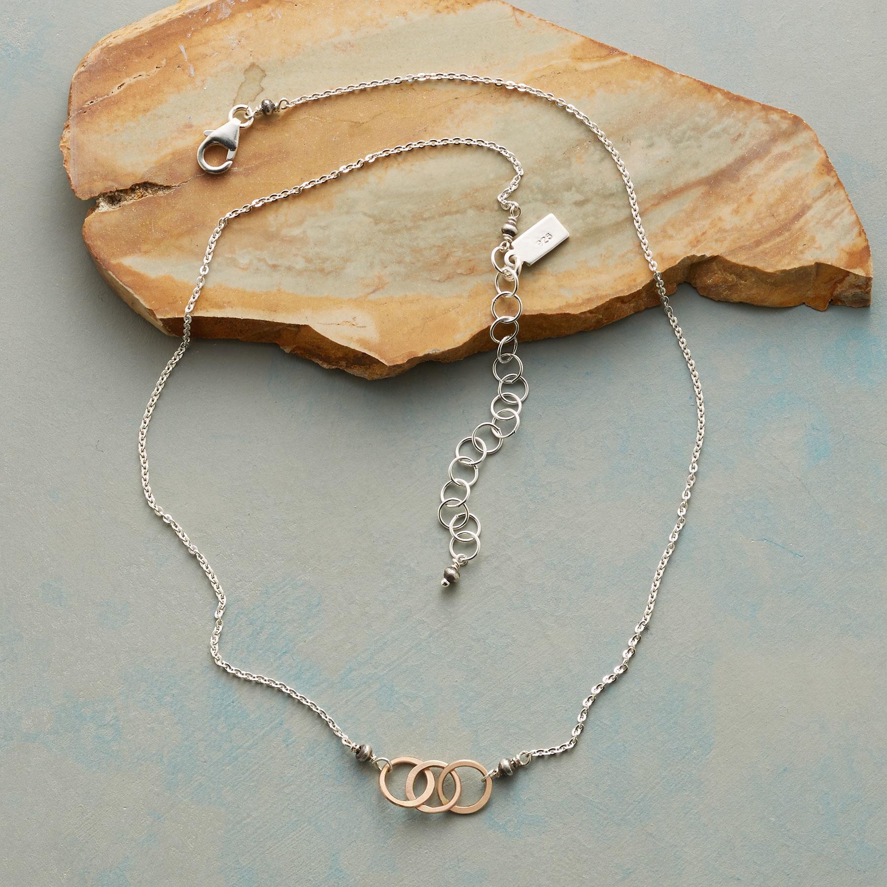 Linked Ring Necklace - Sundance Clothing