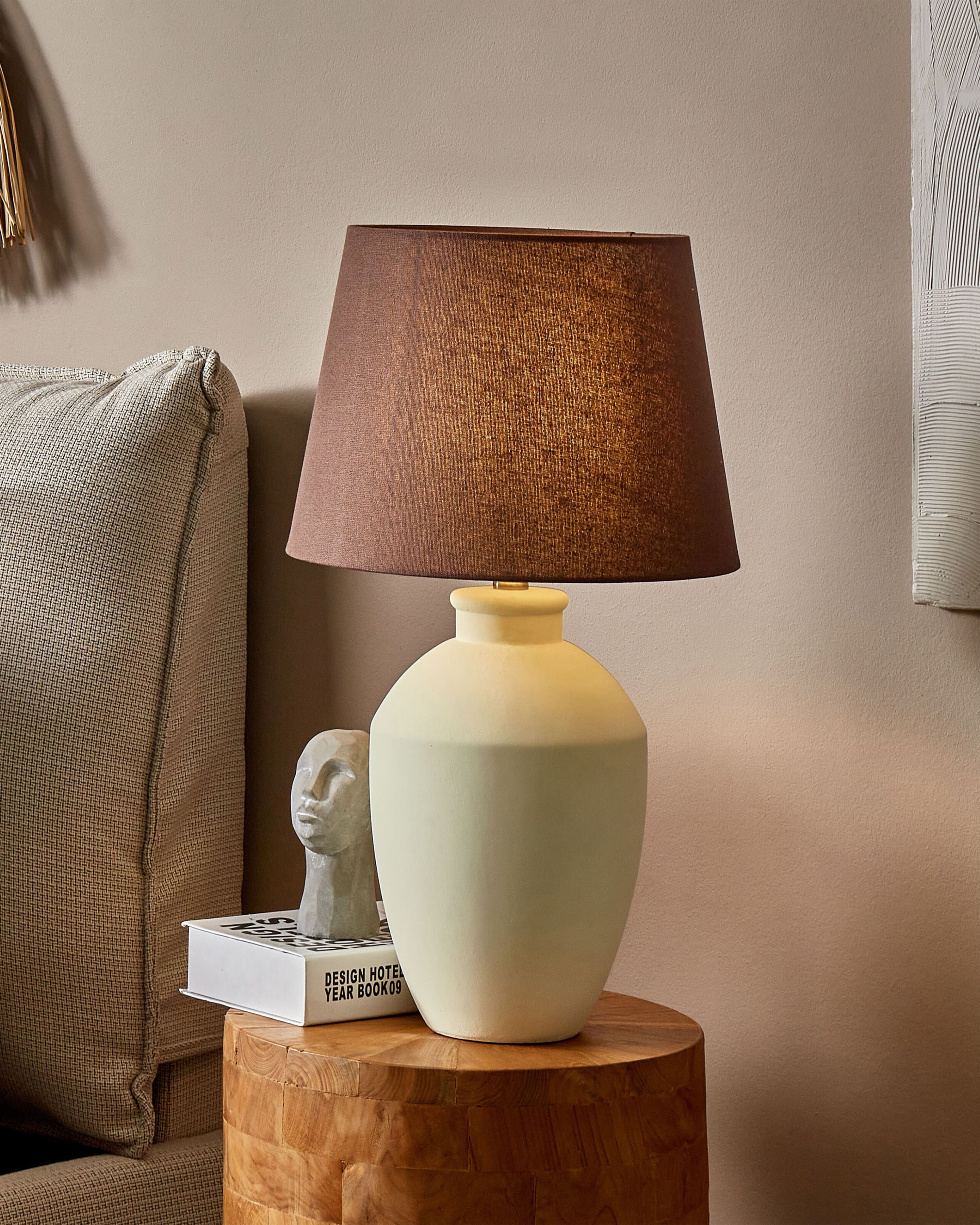 Table Lamp ARCOS Ceramic White