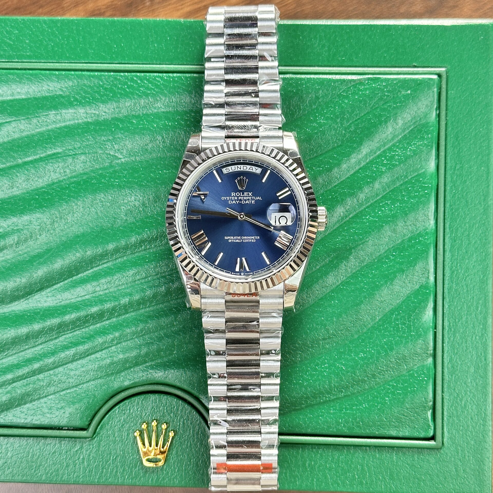 Rolex Day-Date 228236 Replica 1:1 Watch Refined 167gram GM V3 40mm - Elite Watch Atelier