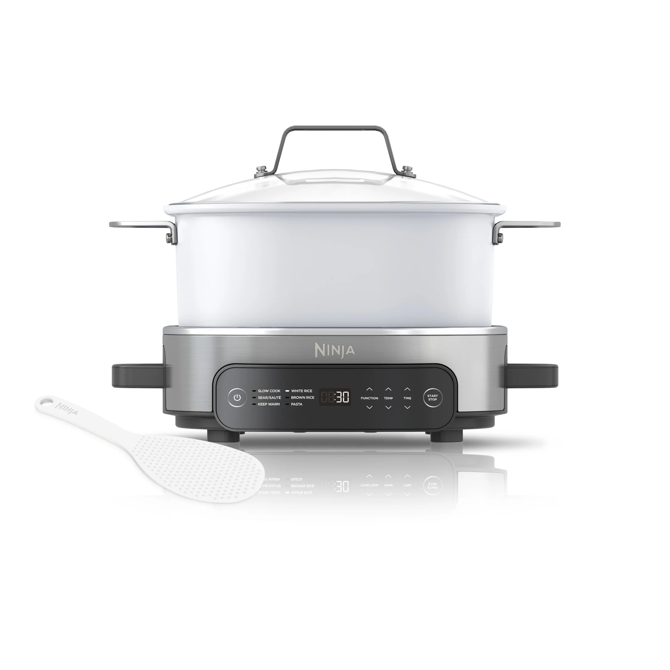 Ninja Foodi 6.5 qt Everyday PossibleCooker, Stainless Steel/White, Multi Cooker, Slow Cooker, MC1100 - Image 13