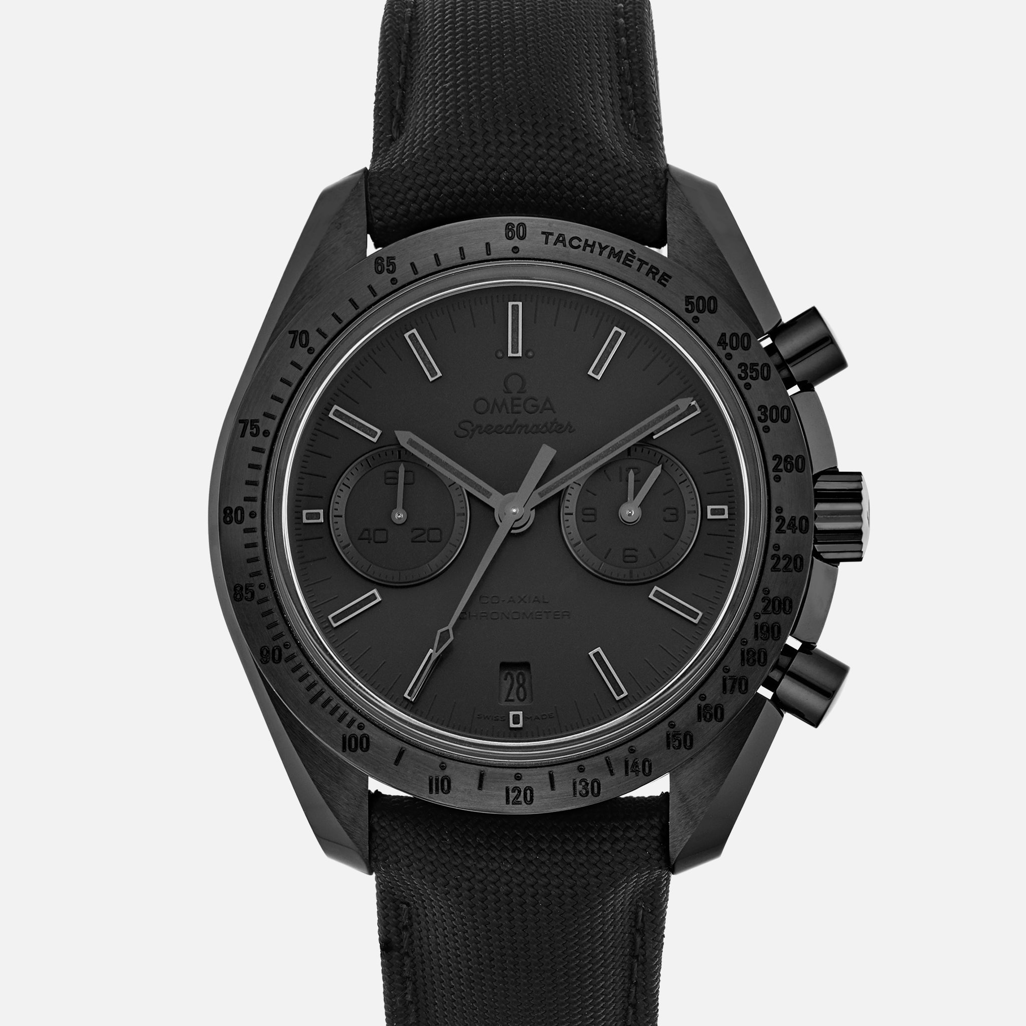 Speedmaster Moonwatch Co-Axial Chronograph 44.25mm 'Dark Side Of The Moon' Black Black(1:1 replica) - Elite Watch Atelier