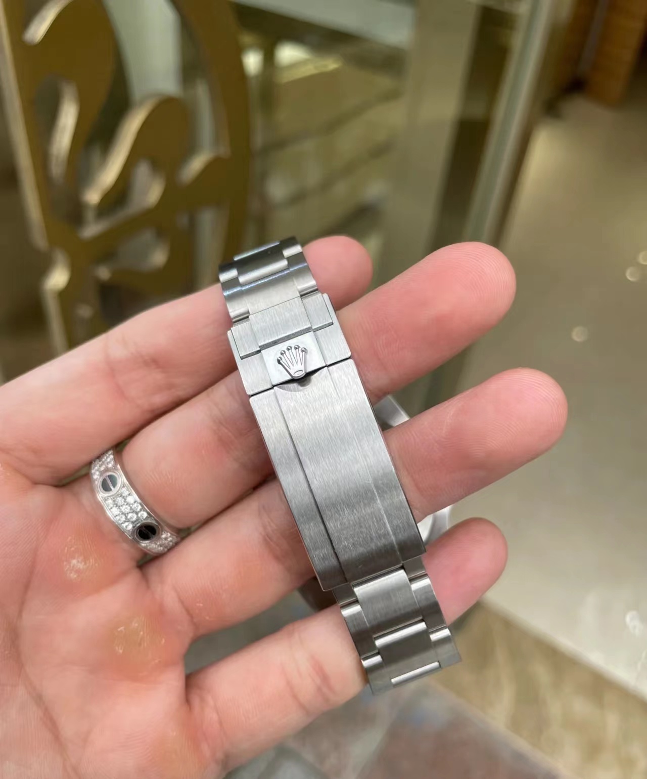ROLEX Submariner Series Green Water Ghost Date Display Men's Automatic Mechanical Watch Green Dial 40mm Steel Strap 116610LV-0002(1:1 replica) - Top club