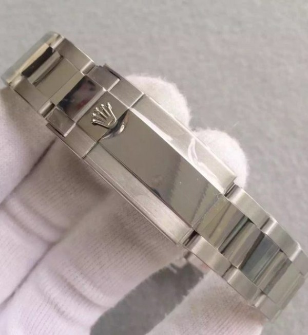 Replica Rolex Yacht-Master 116622 Noob Black Dial SS Bracelet A2824 - Elite Watch Atelier