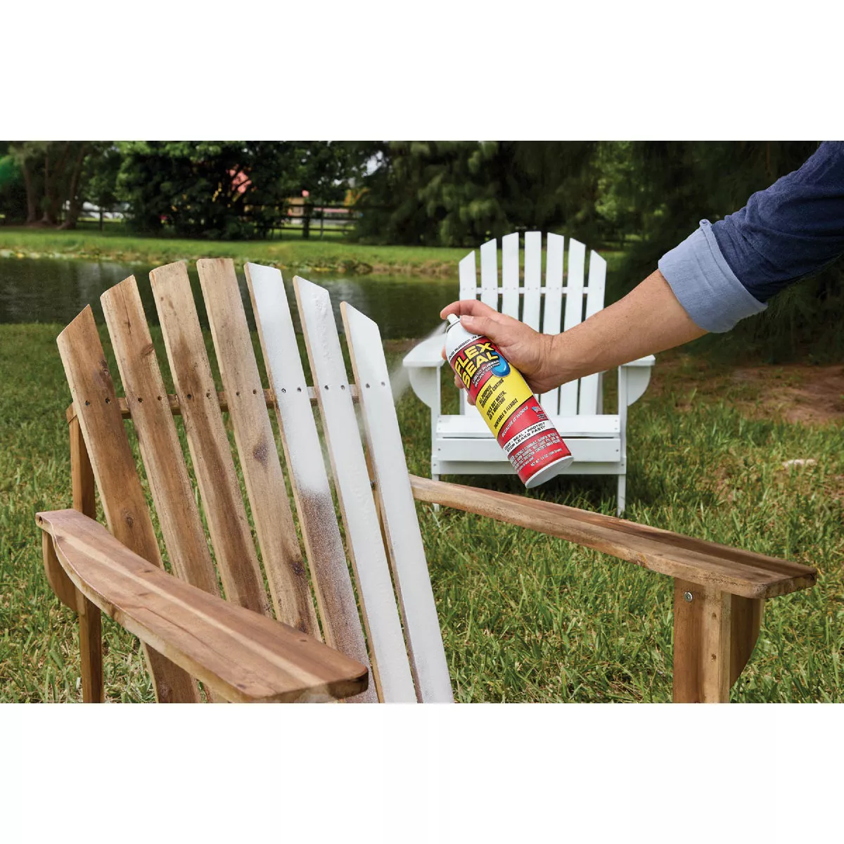 FLEX SEAL 14 Oz. Spray Rubber Sealant, White