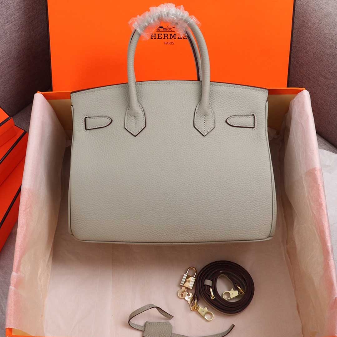 Replica Hermes Aaa-Birkin 25/30/35 Bag Black/White/Pink1:1High-quality replica