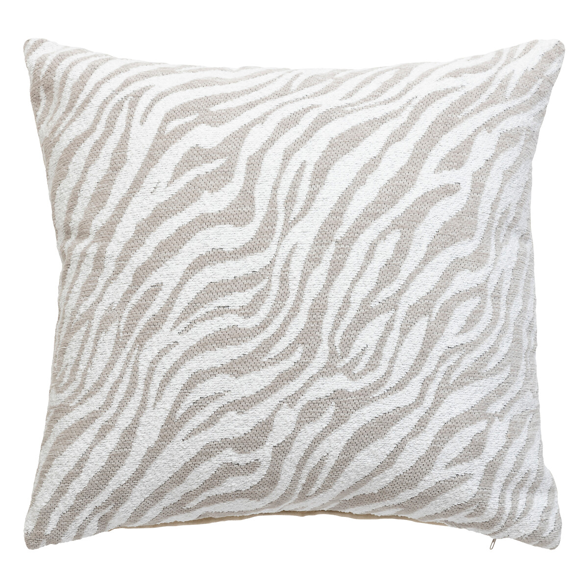 Cushion cover, chenille "Jeni" Beige Linen, 40x40 cm