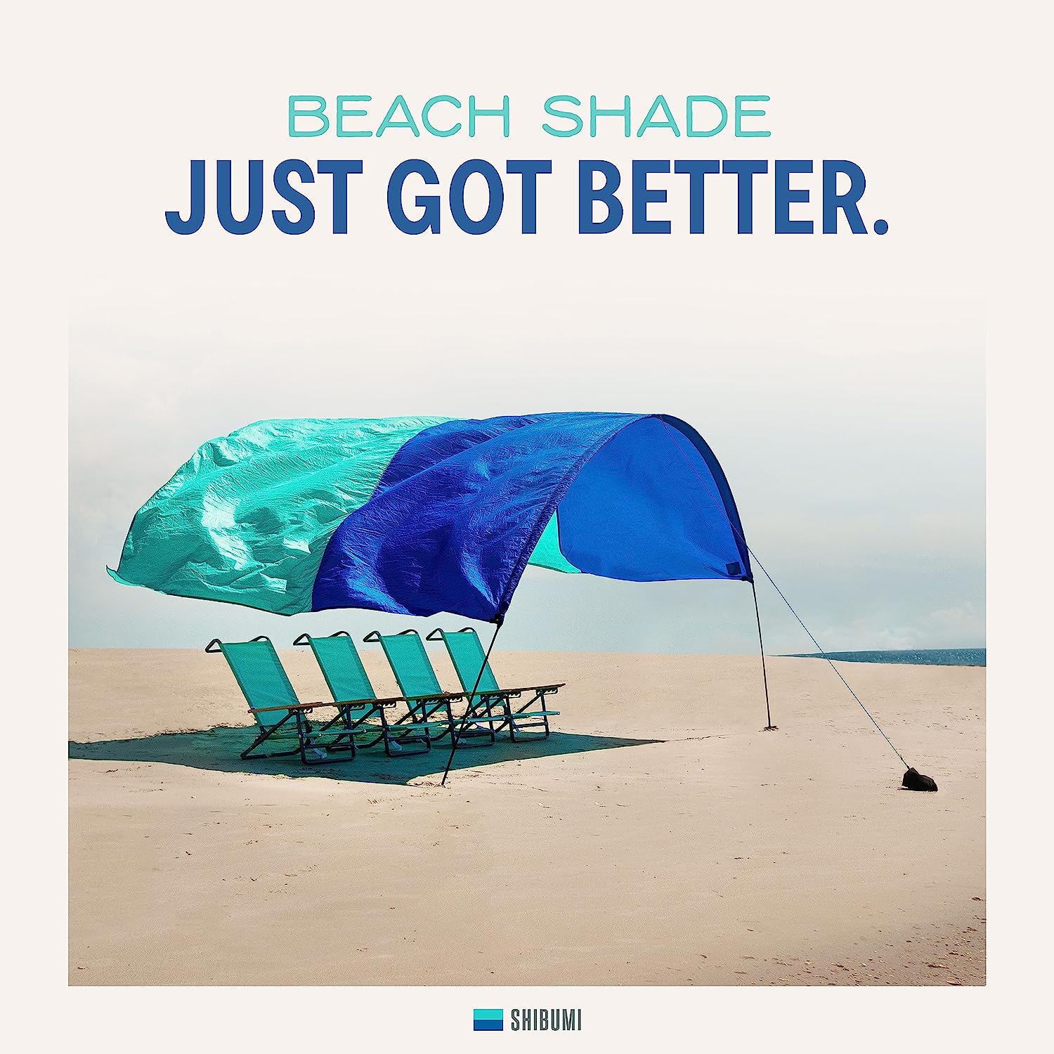 Shibumi Shade Beach Awning, 150 sq ft, UPF 50+, 4 lb - Image 2 Shibumi Shade Beach Awning, 150 sq ft, UPF 50+, 4 lb - Image 2