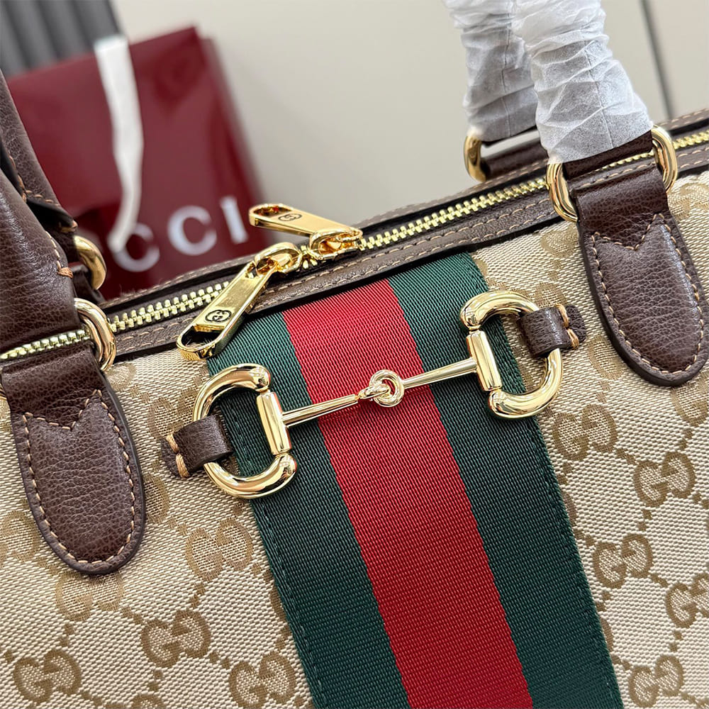 Gucci Borsetto large boston bag(HIGH-END GRADE)