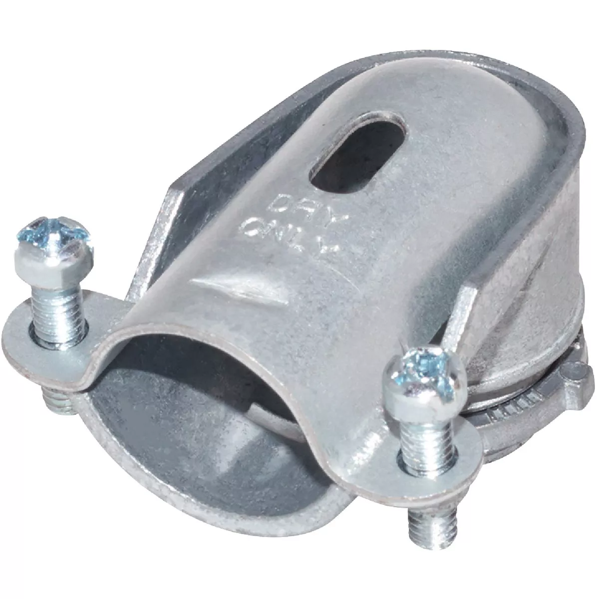 Sigma Engineered Solutions ProConnex 3/8 In. Clamp Die-Cast Zinc 90 Deg AC, MC, FMC, RWFMC Squeeze Conduit Connector