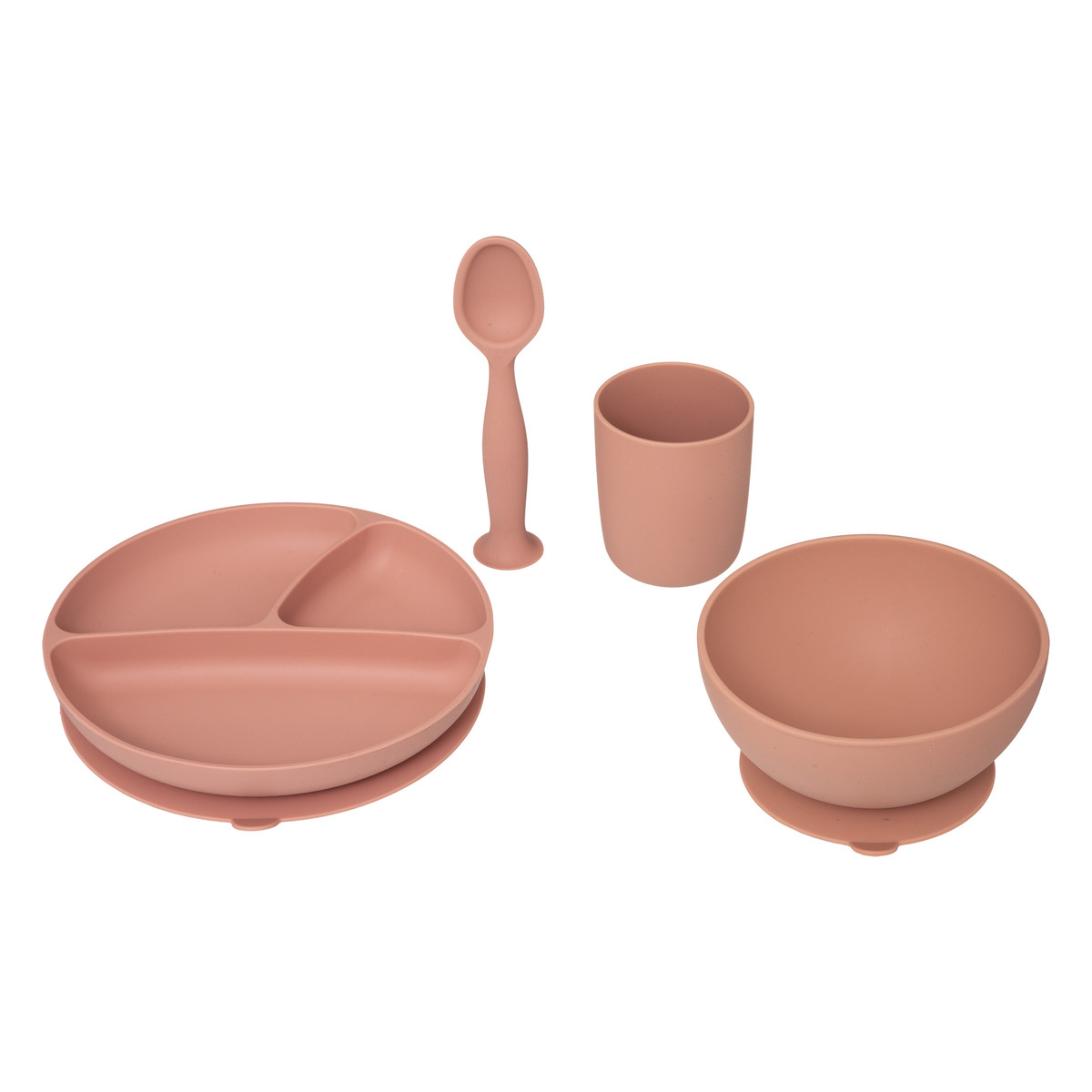 Kids meal set Terracotta pink, 20x20 cm