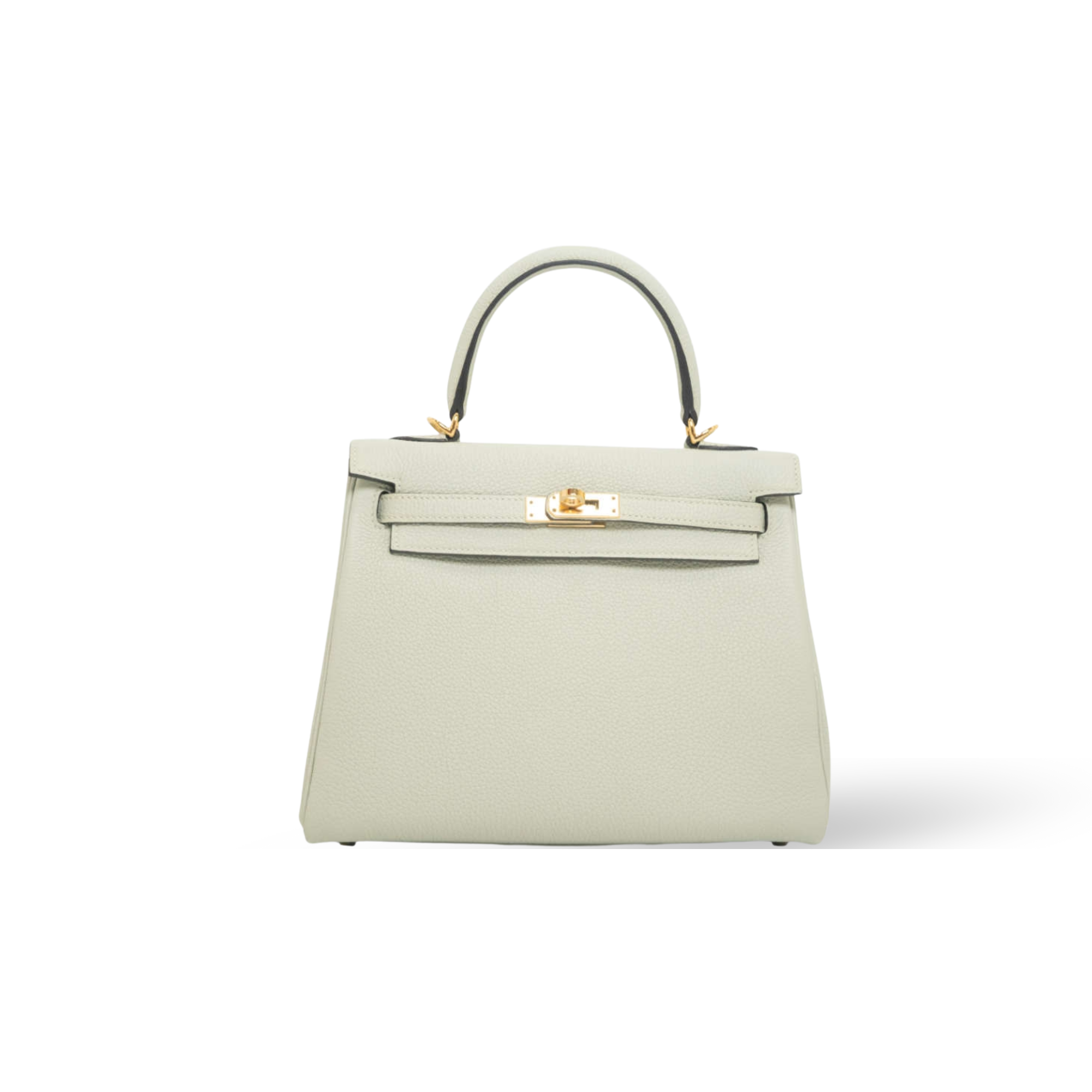 Hermes Kelly 25 Bag In Gris Perle Epsom Leather For Women 25cm/10in