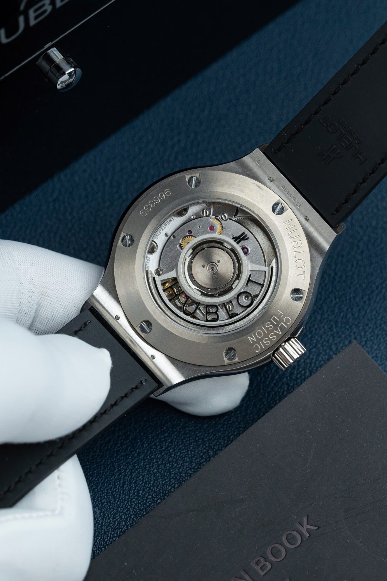 Hublot Classic Fusion Dial Gray Replica Watch Bezel Diamonds Moissanite 38mm - Top club