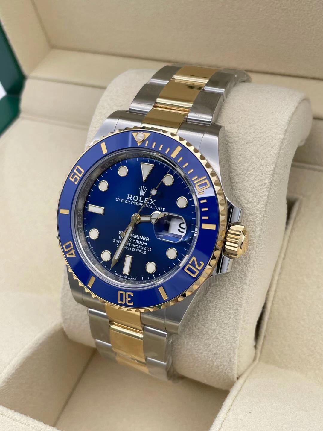 Rolex Submariner M126613LB-0002 Blue Gold 41MM(1:1 replica) - Top club