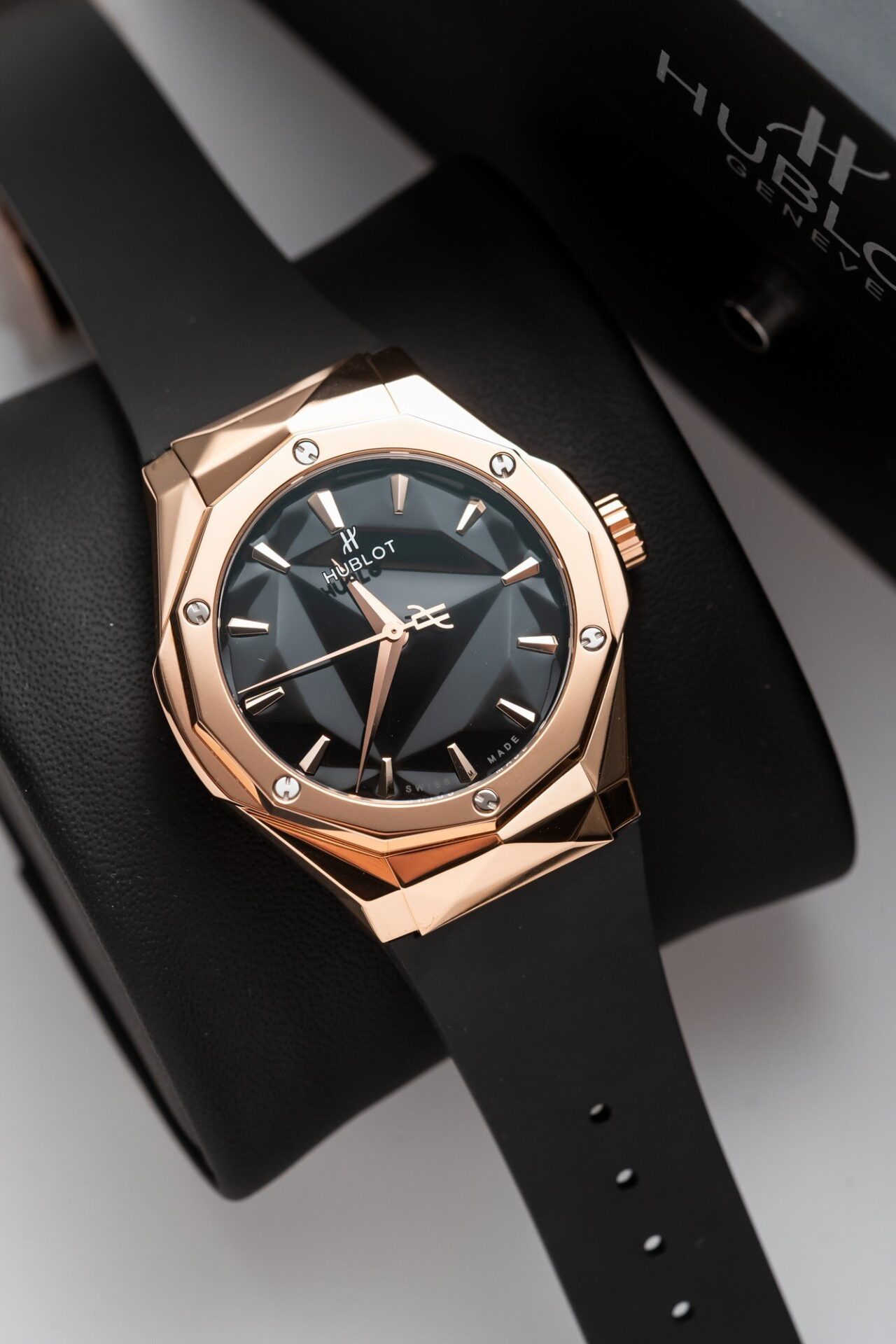 Hublot Orlinski King Gold Replica 1:1 Watch Black APS 40mm - Elite Watch Atelier