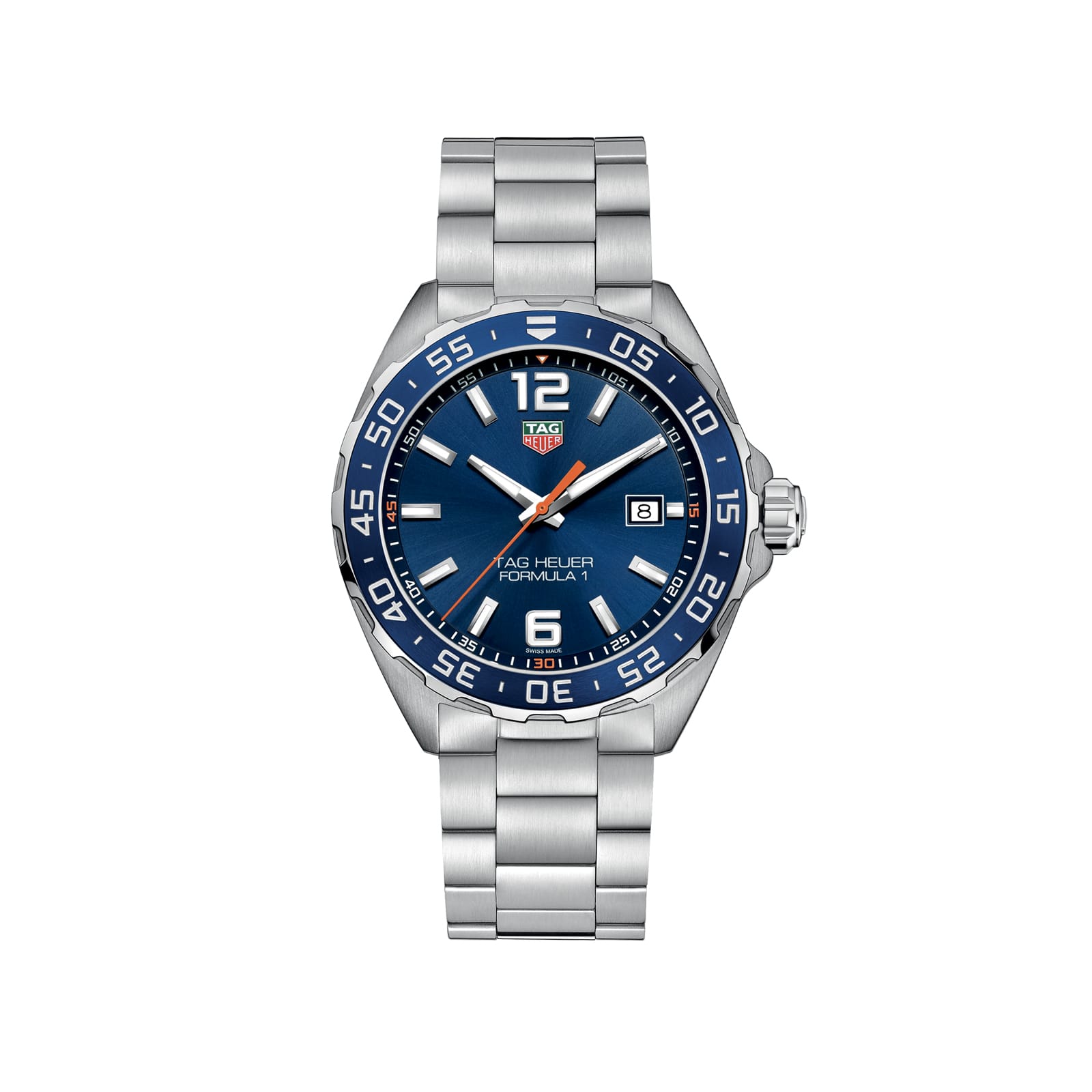 TAG Heuer Replica Watch Formula 1 Date Quartz 43 mm Steel(1:1 replica) - Top club