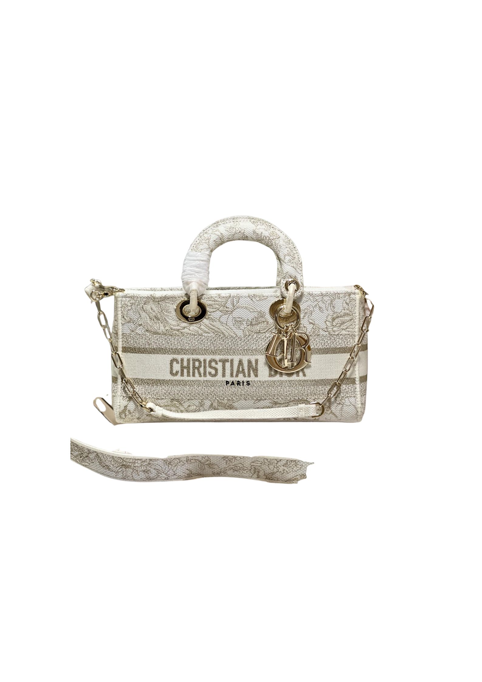 Medium Lady D-Joy Bag Beige For Women 10in/26cm1:1High-quality replica