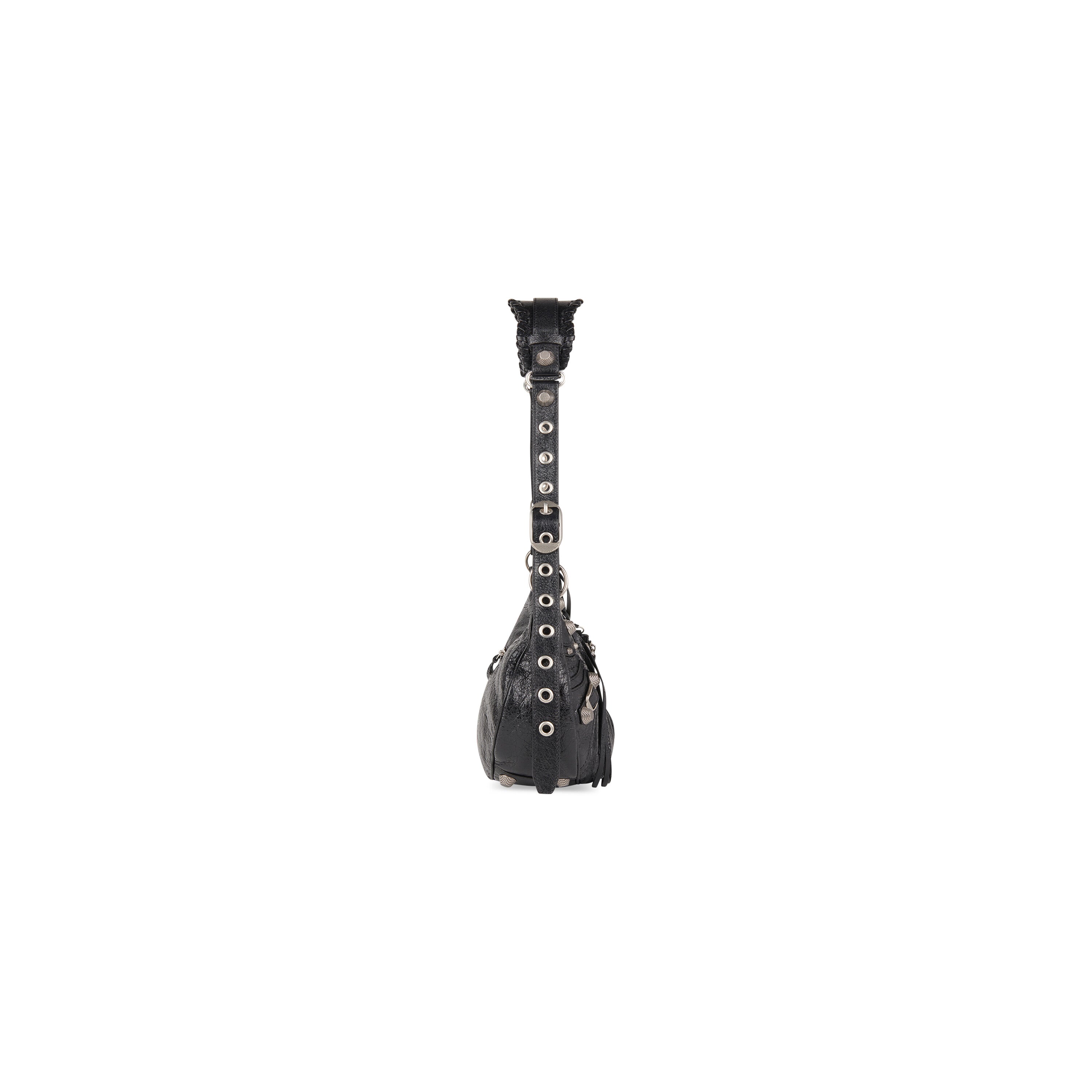 WOMEN'S LE CAGOLE SMALL SHOULDER BAG IN BLACK - Replicaclubs