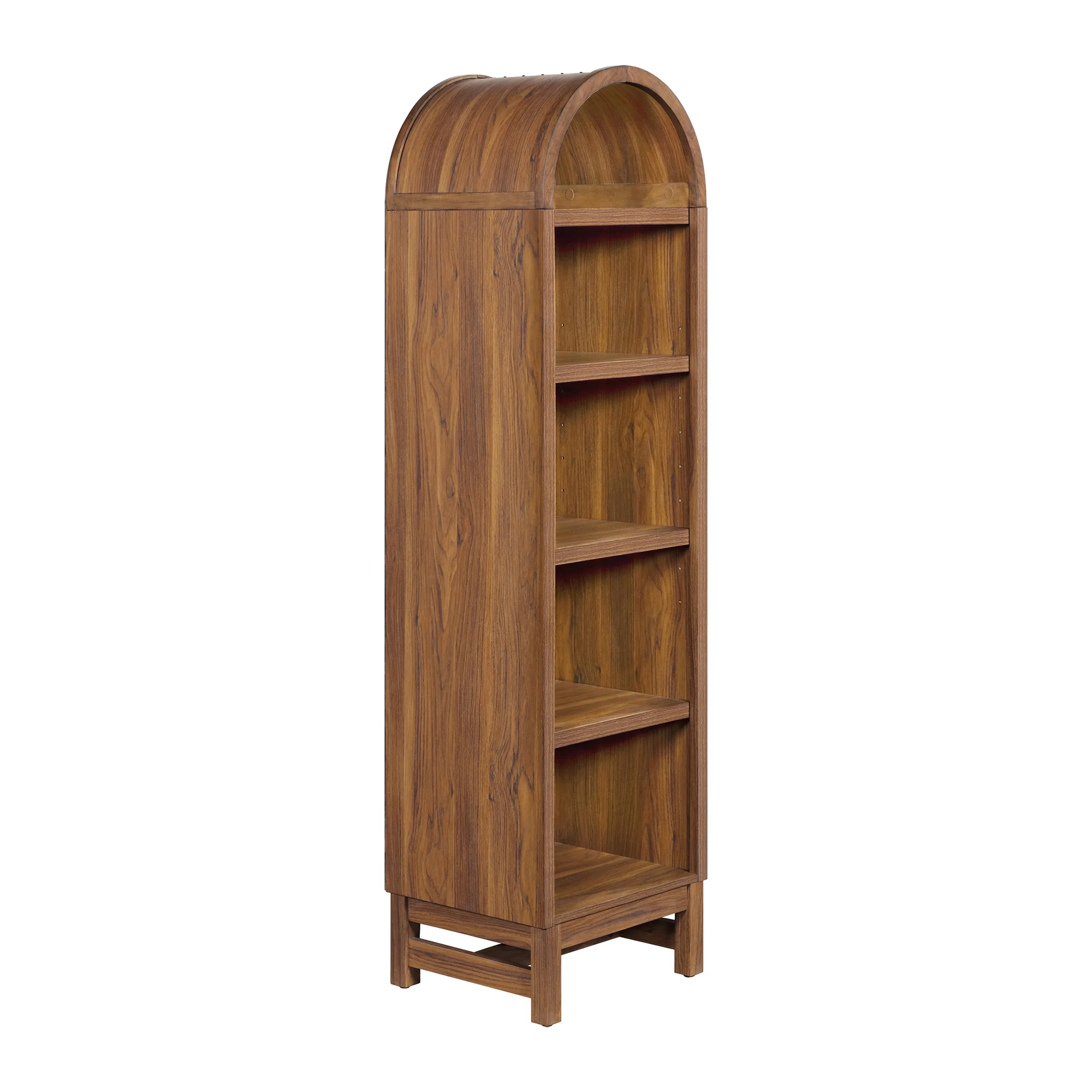 Better Homes & Gardens Juliet Narrow Arch Bookcase, Rich Black and Light Honey - Image 18