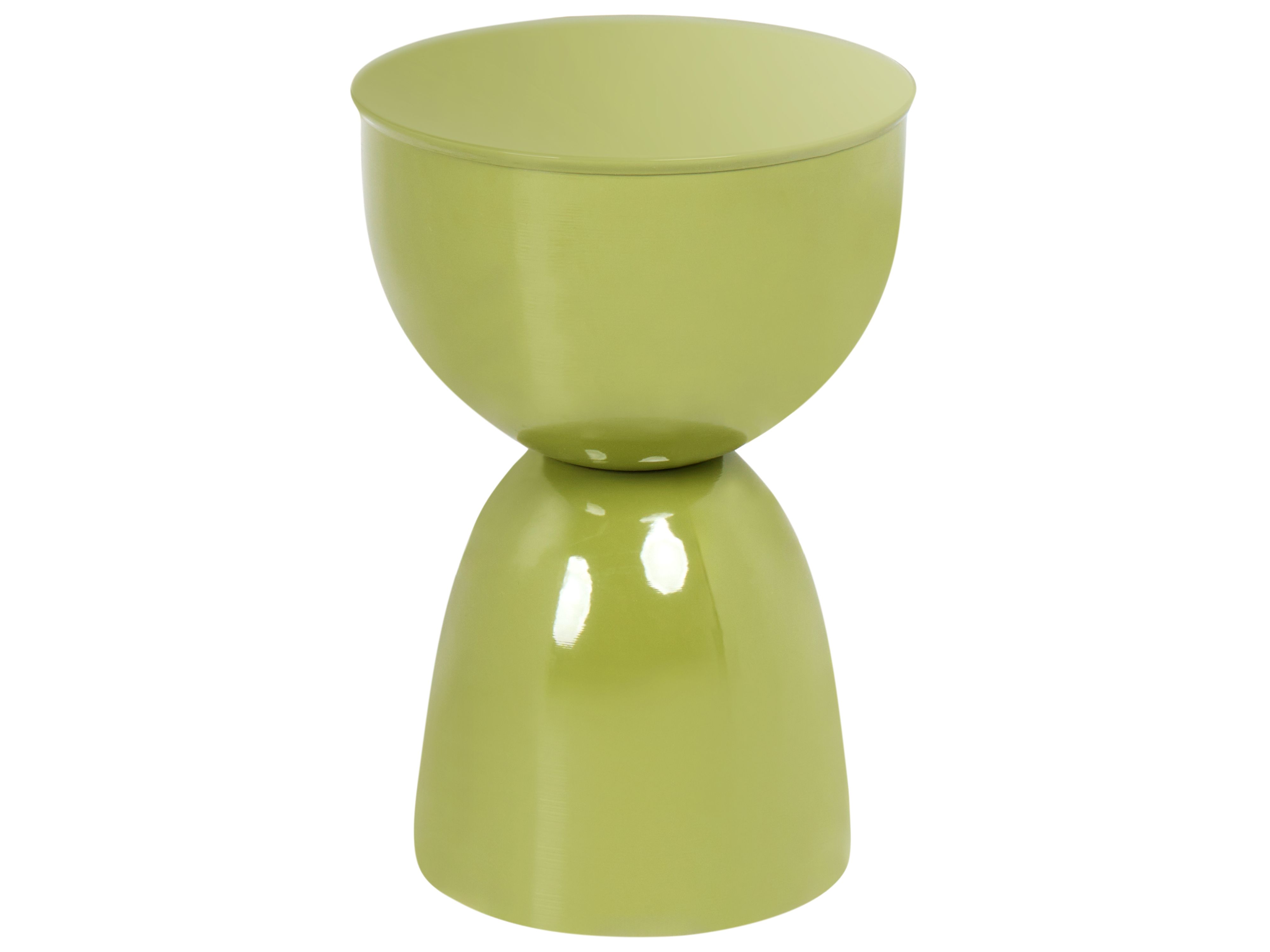 Side Table CANYON Metal Olive Green