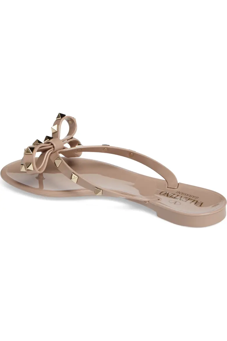 Rockstud Jelly Flip Flop - P 45 Poudre