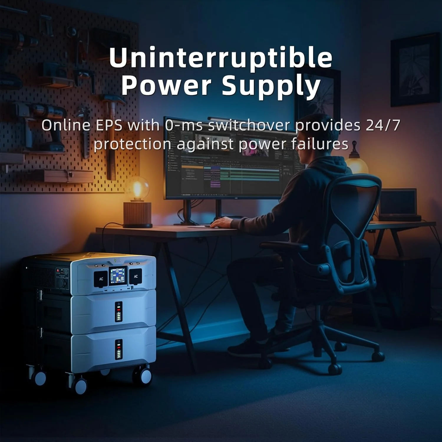 IEE Portable Power Station 5120Wh 120/240V 5000W LFP Battery - SP5000 - Image 6 IEE Portable Power Station 5120Wh 120/240V 5000W LFP Battery - SP5000 - Image 6