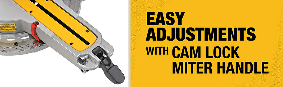 DEWALT miter lock system
