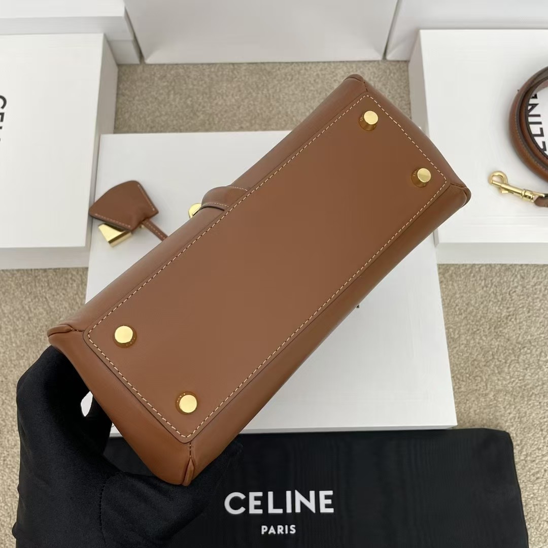 Celine Mini 16 IN Satinated Calfskin Bag1:1High-quality replica