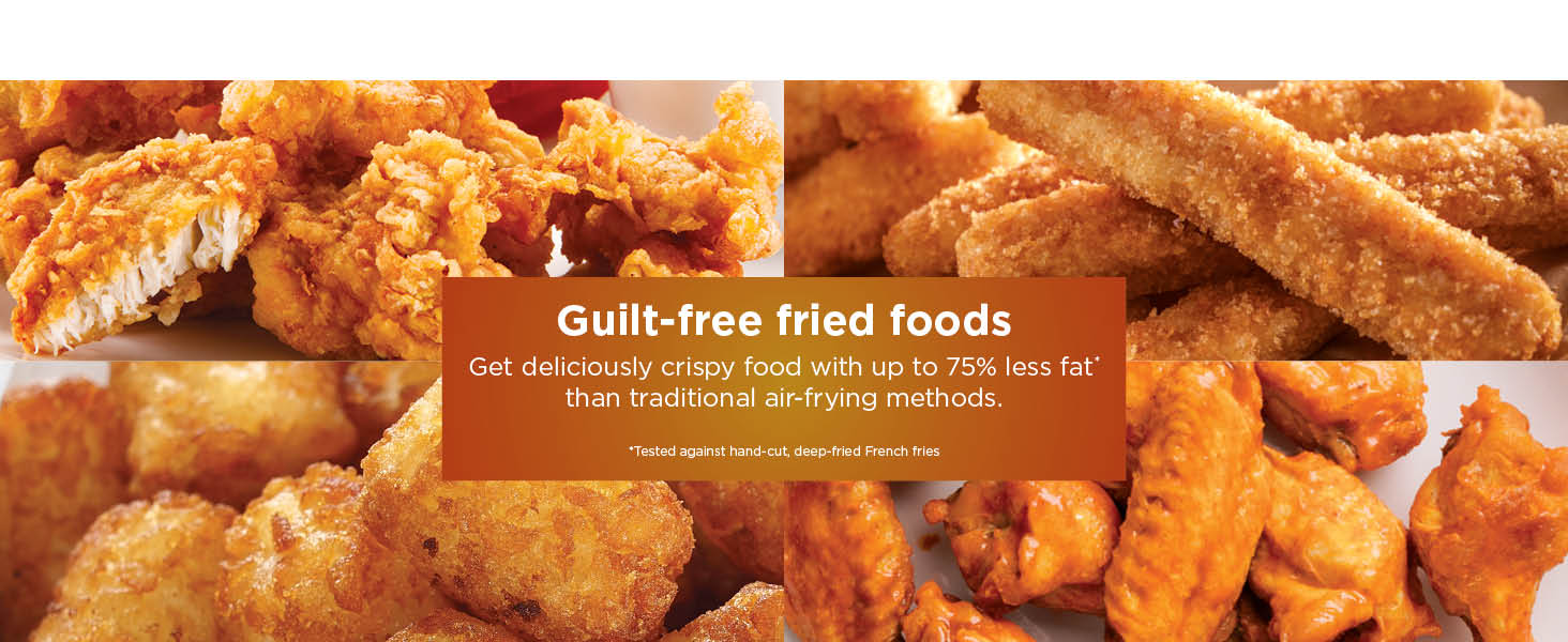 Aliments frits sans culpabilité
