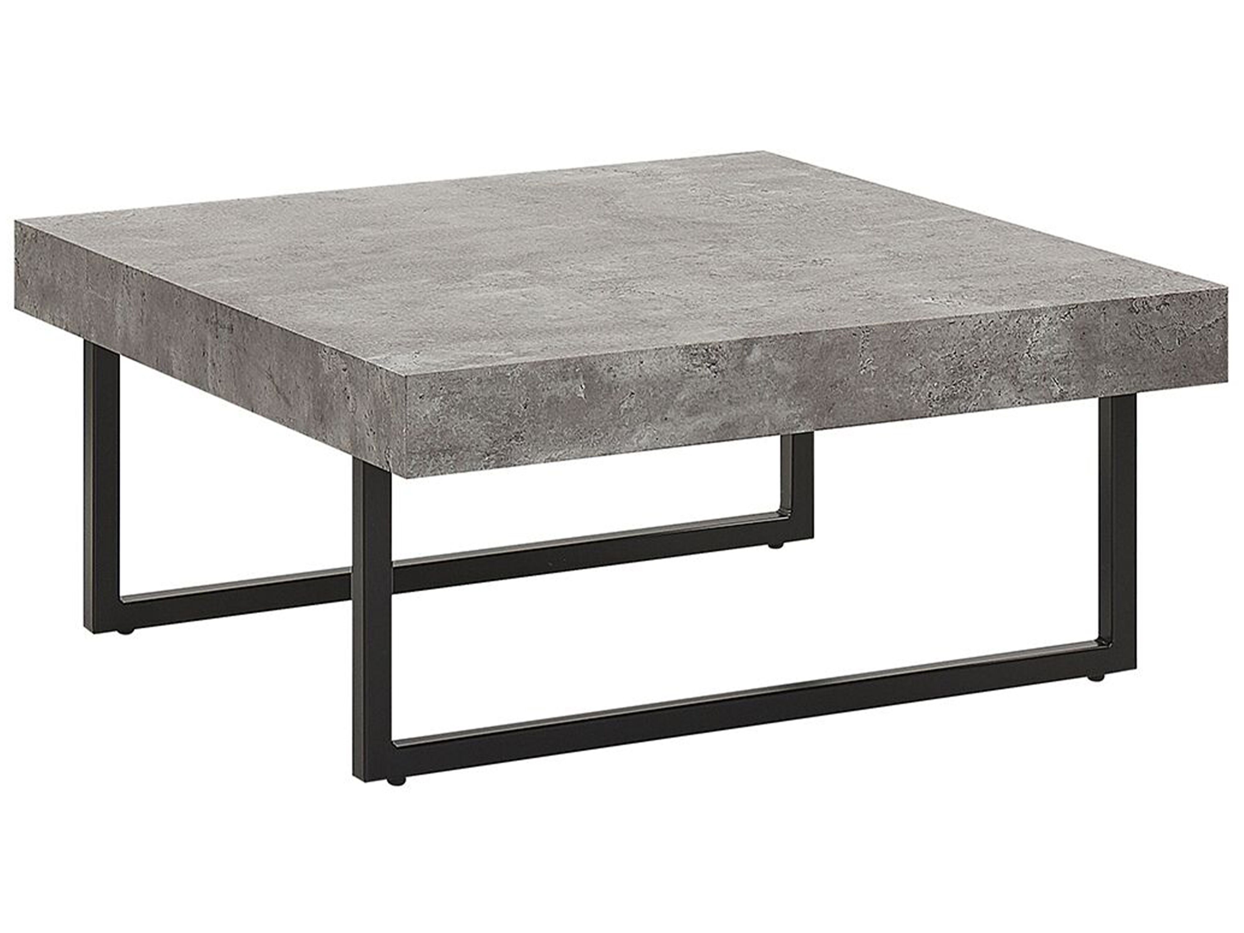 Coffee Table DELUZ Grey Concrete Effect