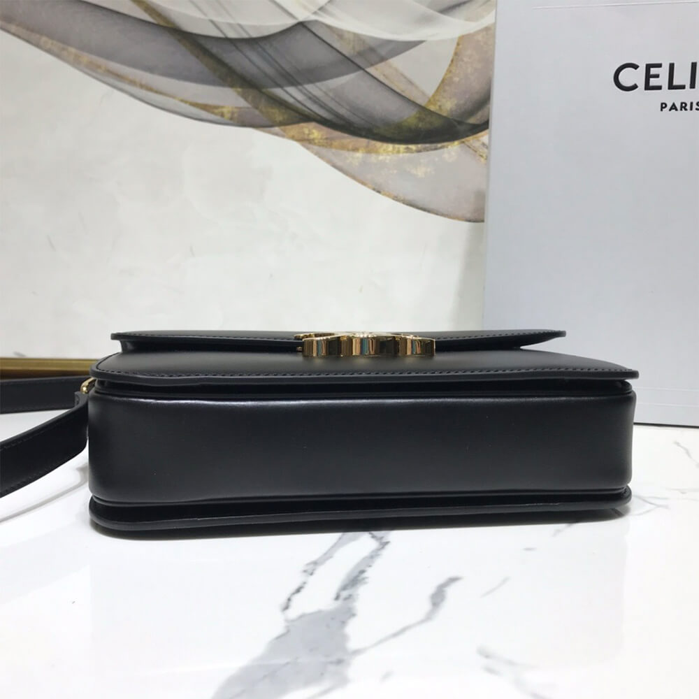 Celine Classique Triomphe Bag In Shiny Calfskin1:1High-quality replica