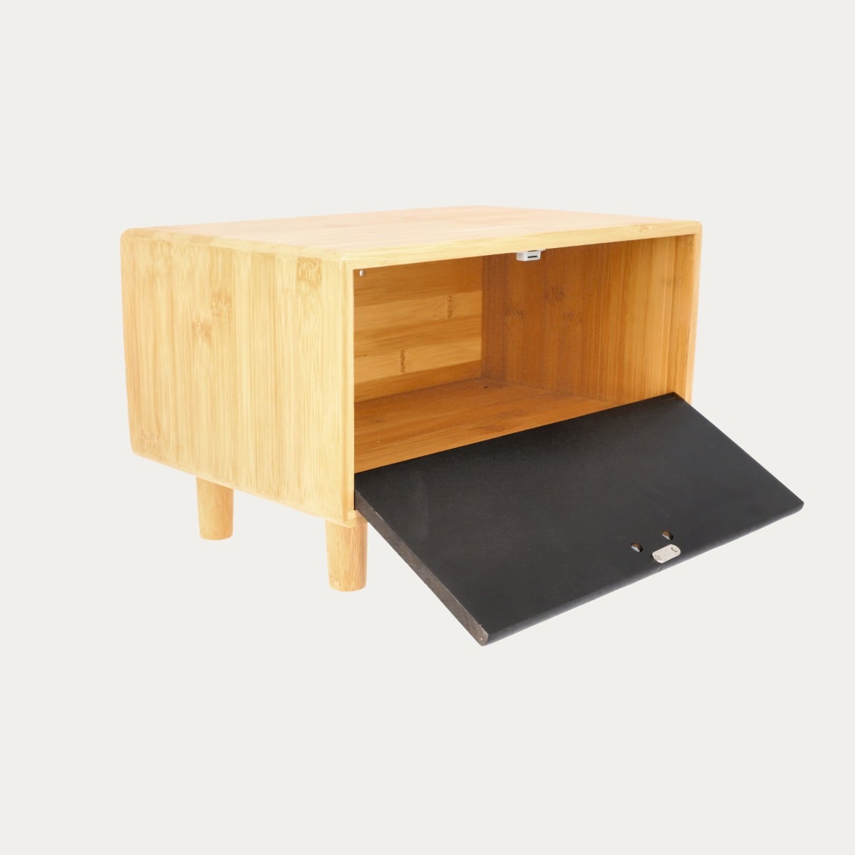 Chlebak BAMBOU czarny 35x23 cm