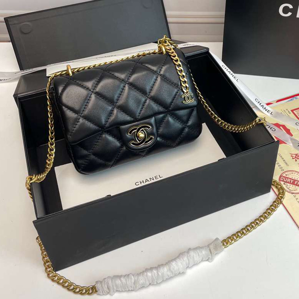 Chanel CC CF Enamel Buckle Bag1:1High-quality replica