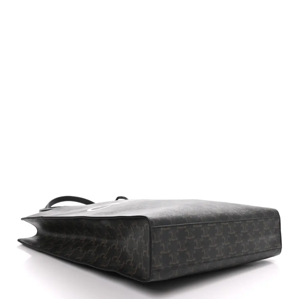 Mirror Quality Celine Black Triomphe Replica Vertical Cabas1:1High-quality replica