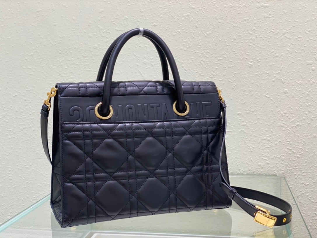 Christian Dior Micro 30 Montaigne Bag Black, For Women, Women’s Handbags 15cm/6in CD S2110UMOS_M9001:1High-quality replica