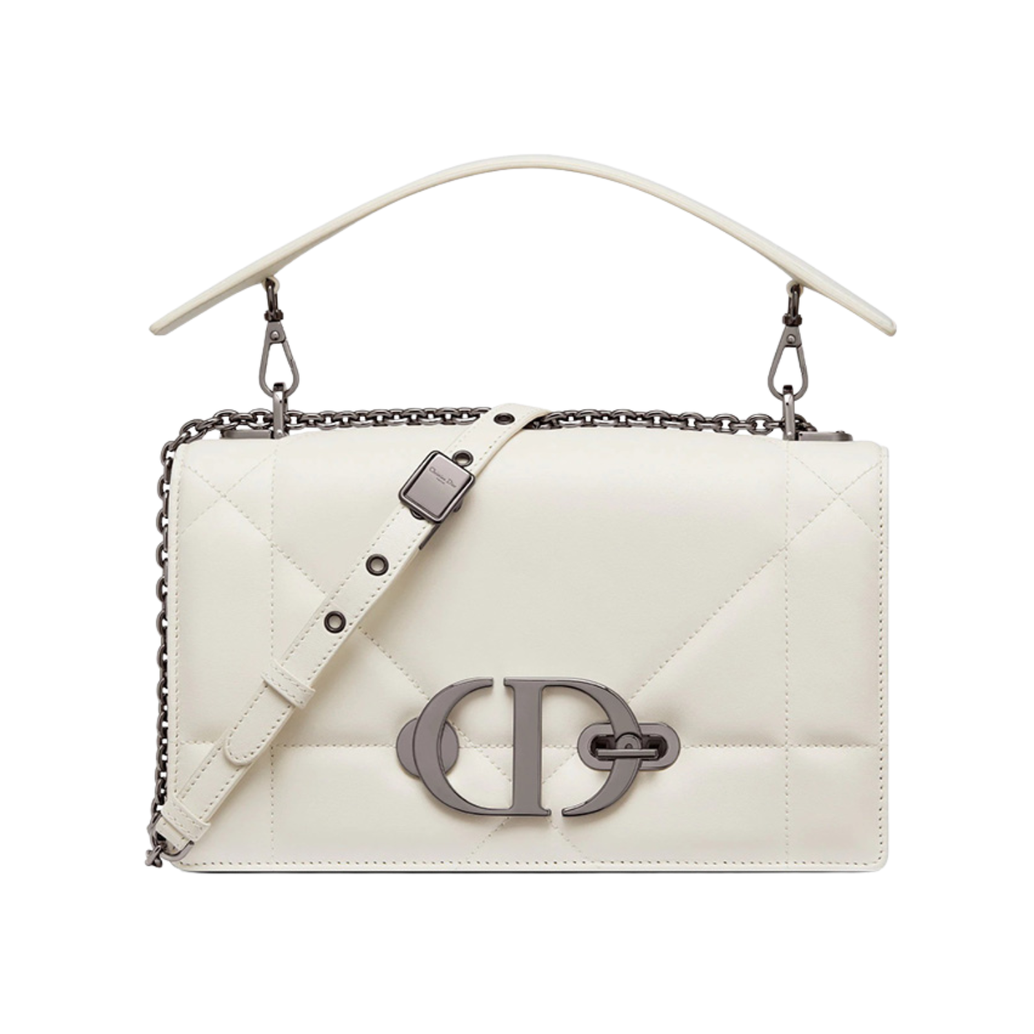 30 Montaigne Box Bag With Handle White For Women 10in/25cm M9218BNNA_M0301:1High-quality replica