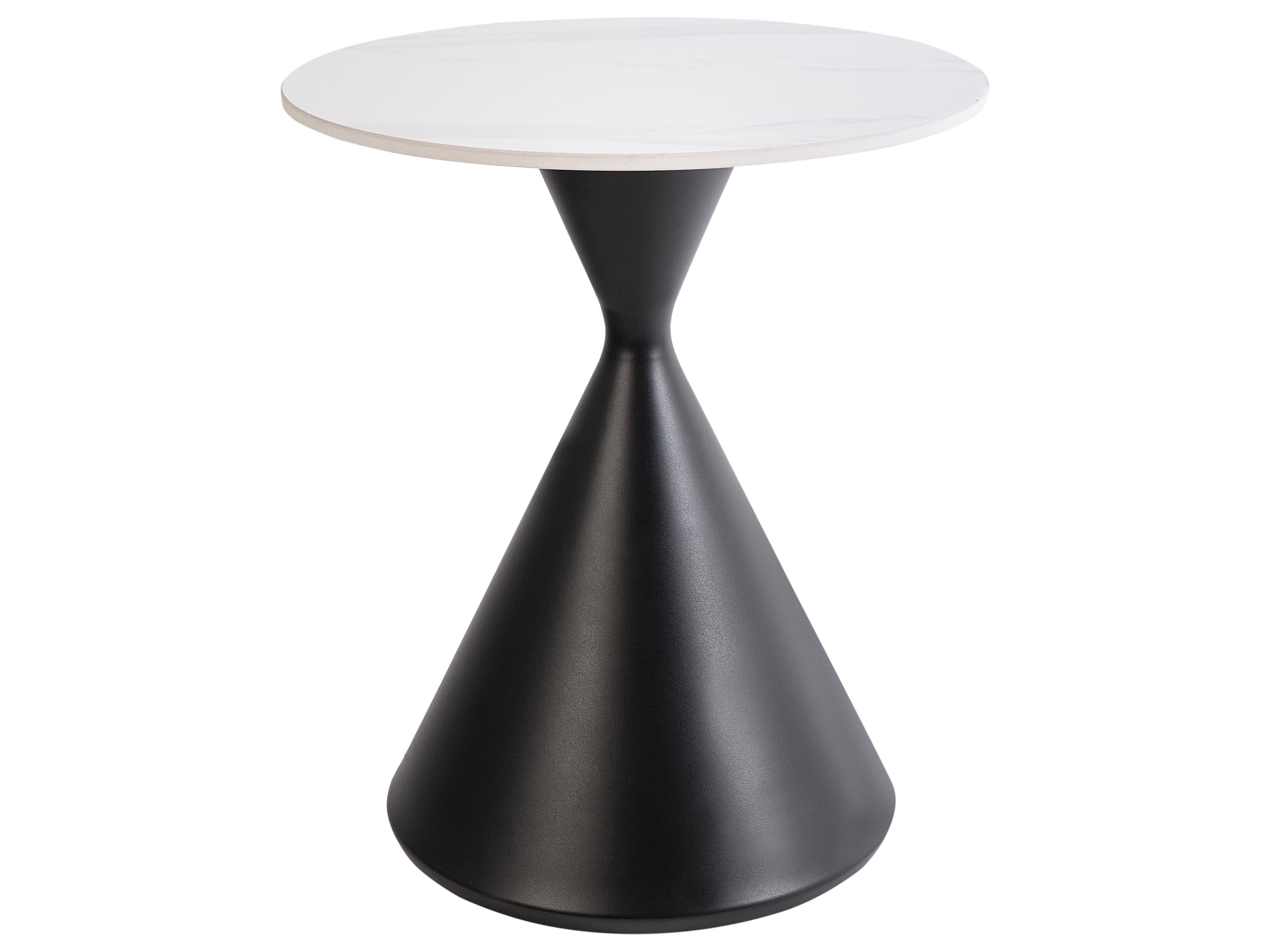 Side Table HAIWEE Ceramic Black/ White