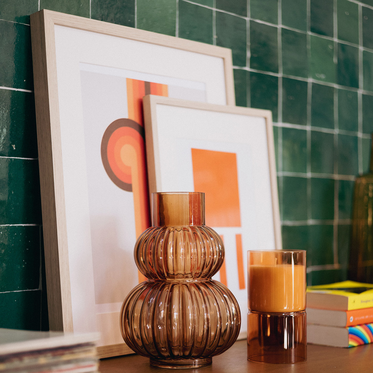 Wooden photo frame"Eva" 50x70 cm