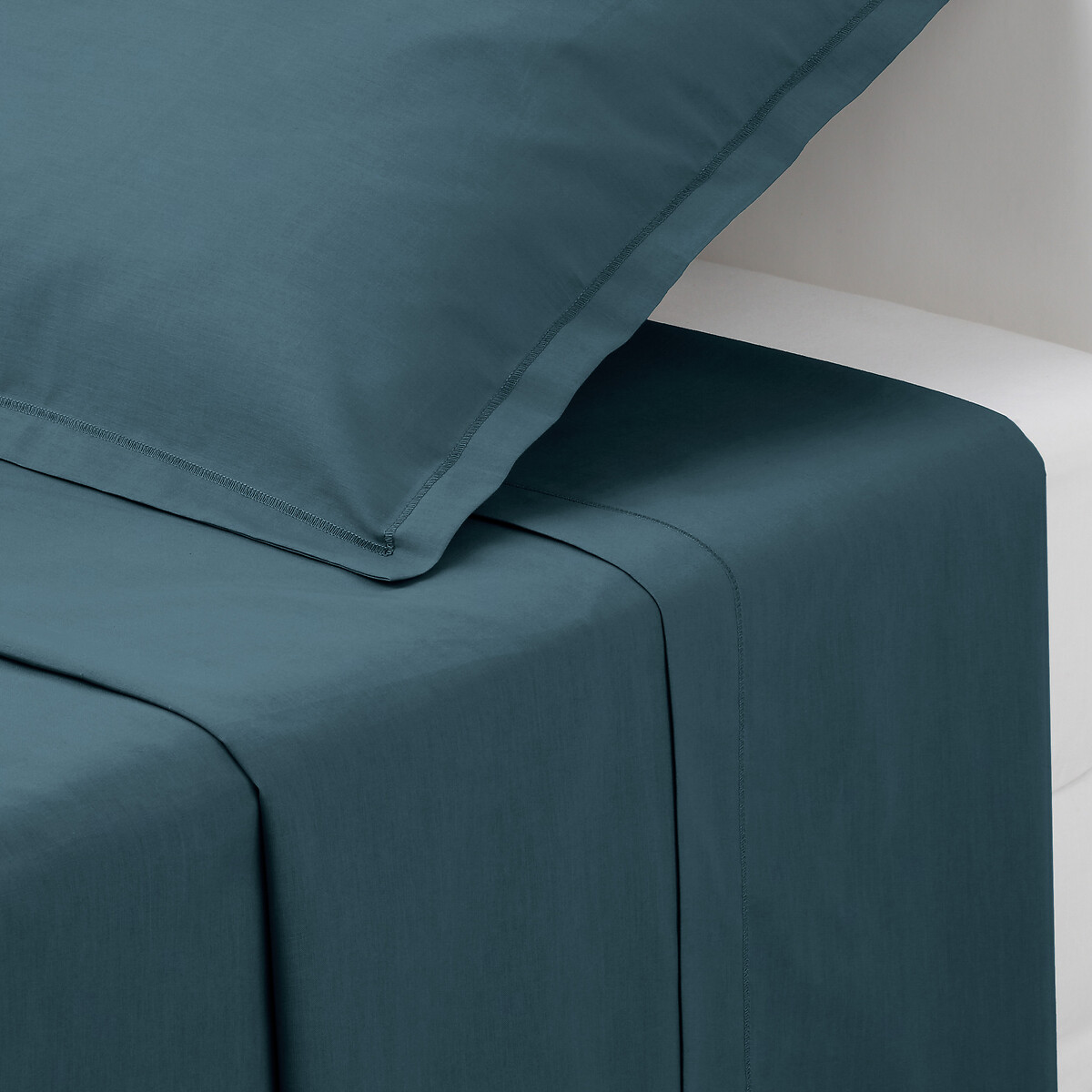 Fitted Sheet, cotton Storm blue, 180x290 cm