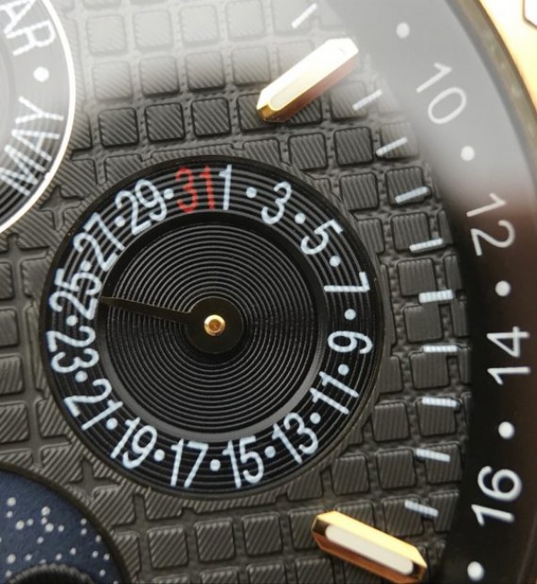 Replica Audemars Piguet JF Royal Oak 41mm 26574 YG Black Dial Leather Strap A5134 - Top club