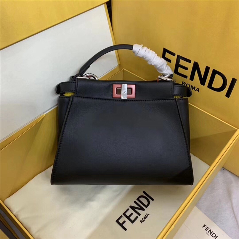 fendi peekaboo bag black - Replicaclubs