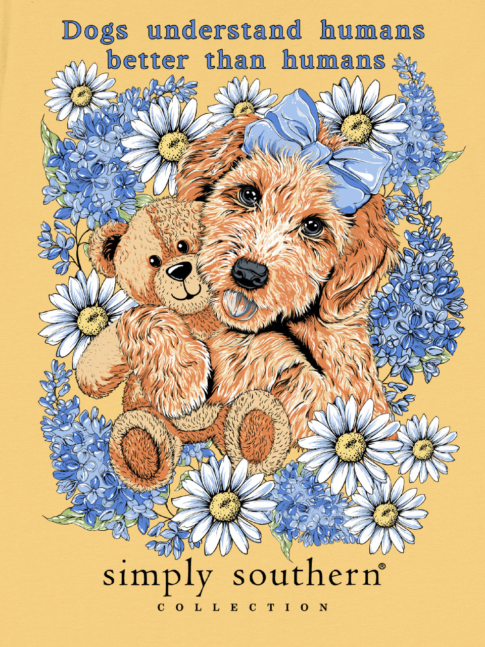 SS-DOGTEDDY-YLWHZ - Simply Southern Outlet
