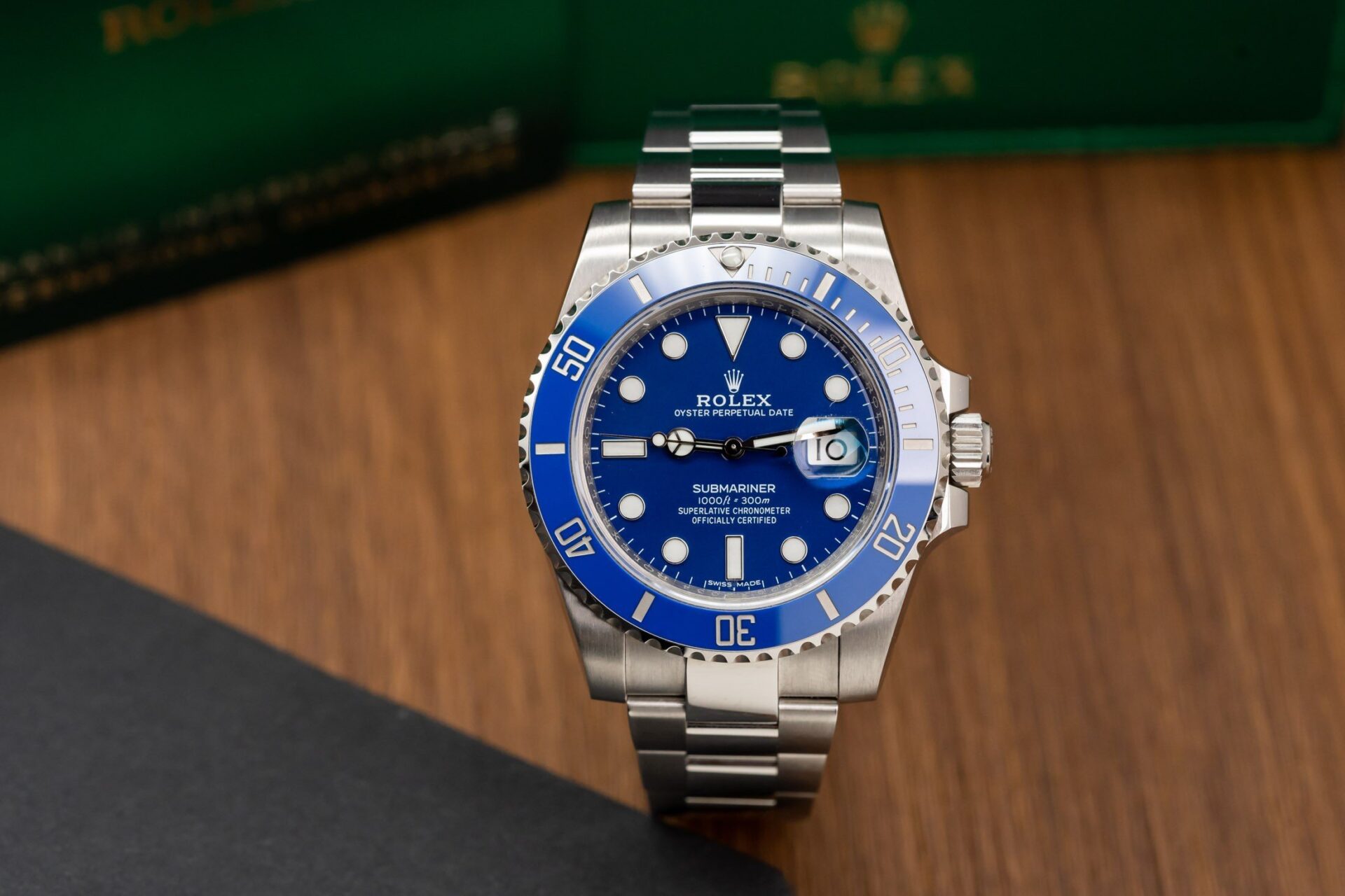 Rolex Submariner Date 116619LB Replica 1:1 Watch Blue Clean 40mm - Elite Watch Atelier