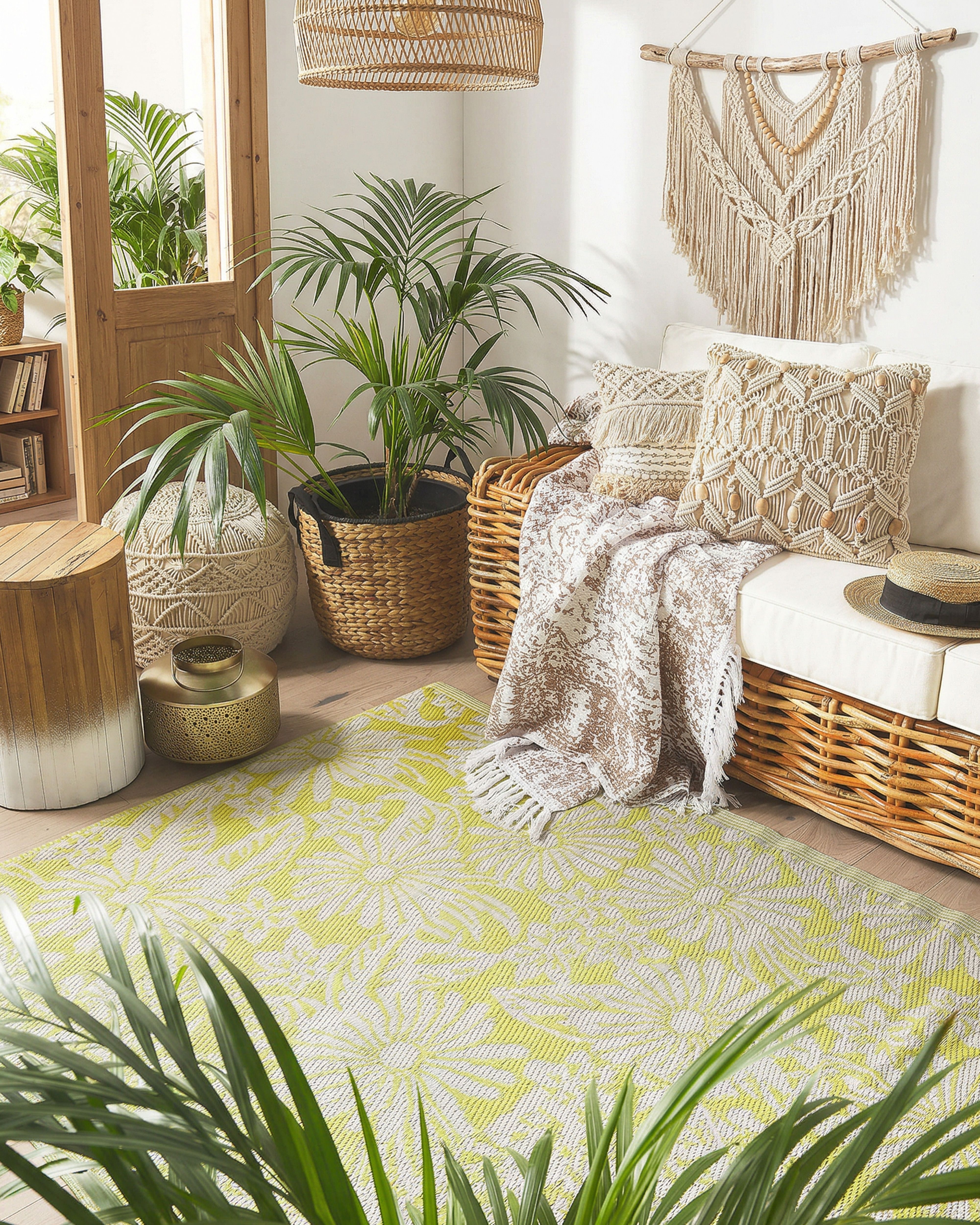 Rug KOTA Yellow 120 x 180 cm