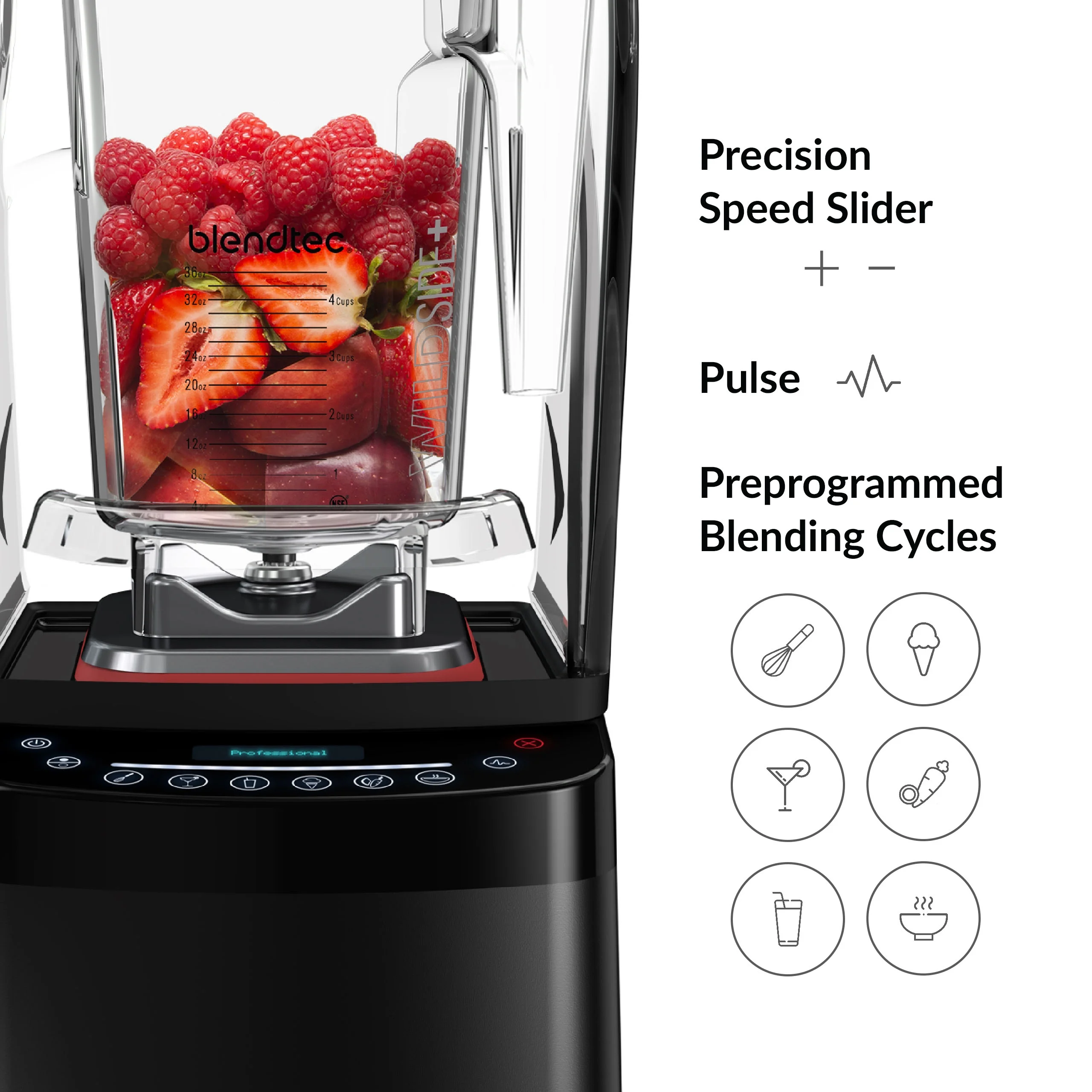 Blendtec Professional 800 - Blender - black