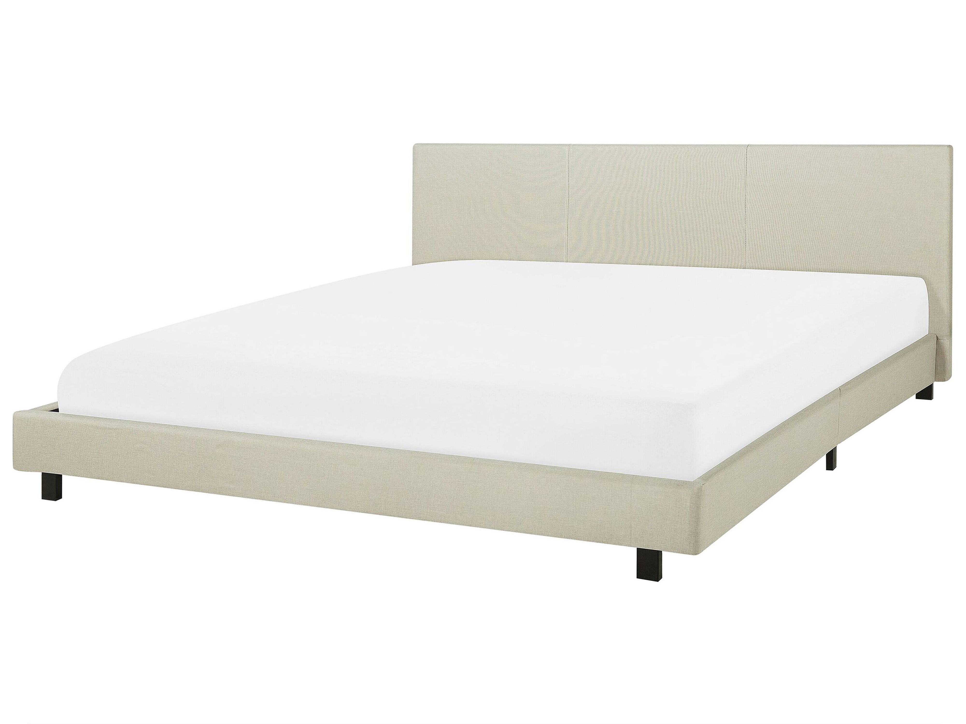 Bed Fabric ALBI 180 x 200 cm (EU Super King) Beige