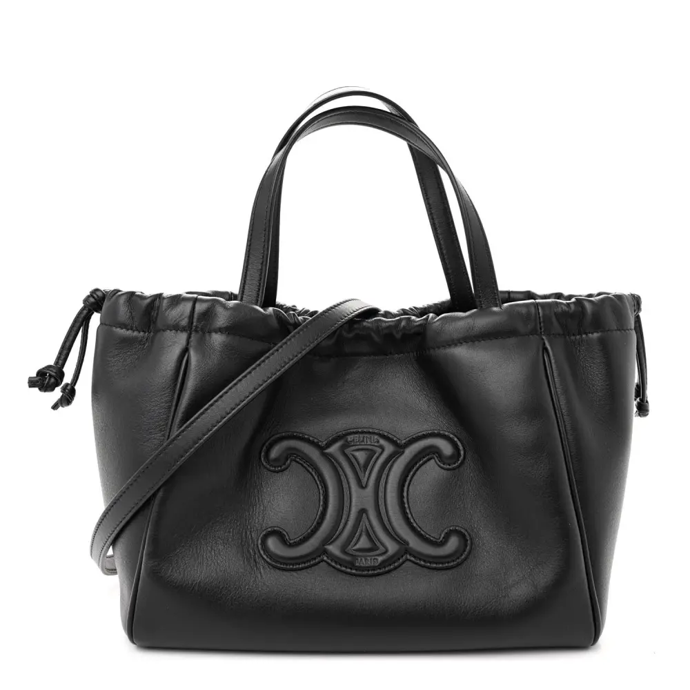 Black Calfskin Celine Replica Handbag – Mirror Quality Design1:1High-quality replica