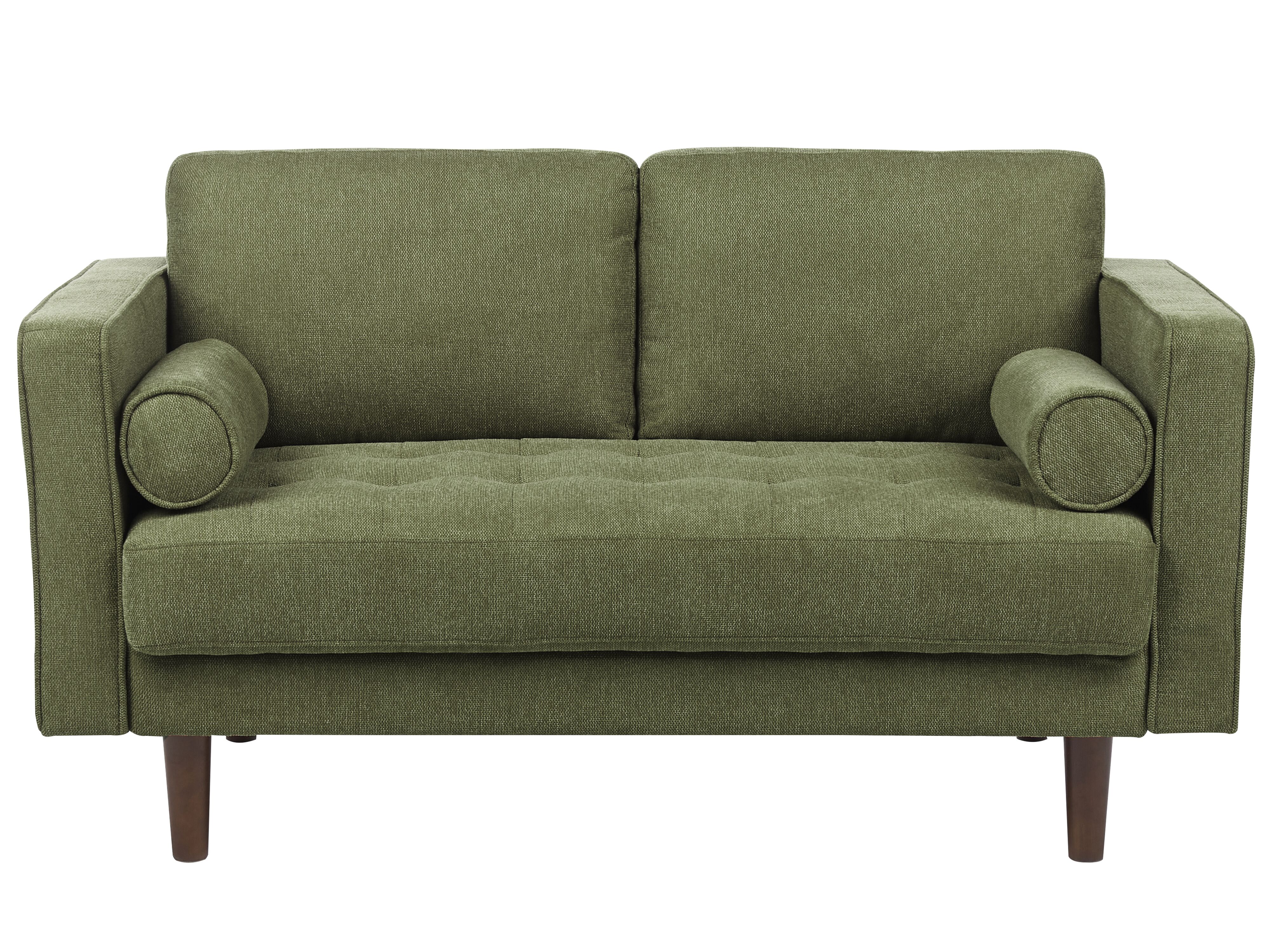 Sofa 2 Seater NURMO Fabric Dark Green