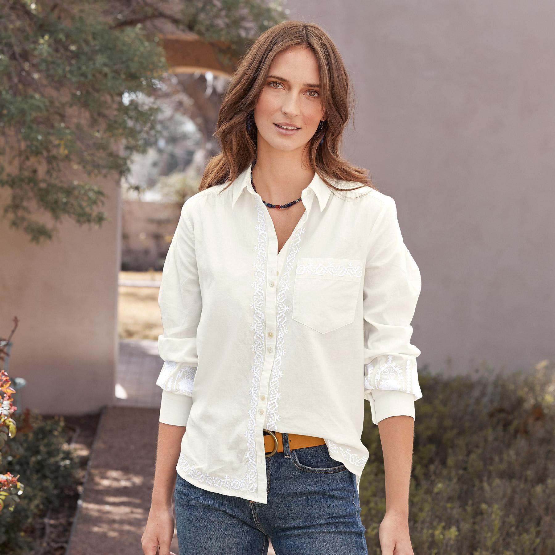 Karla Embroidered Shirt - Sundance Clothing